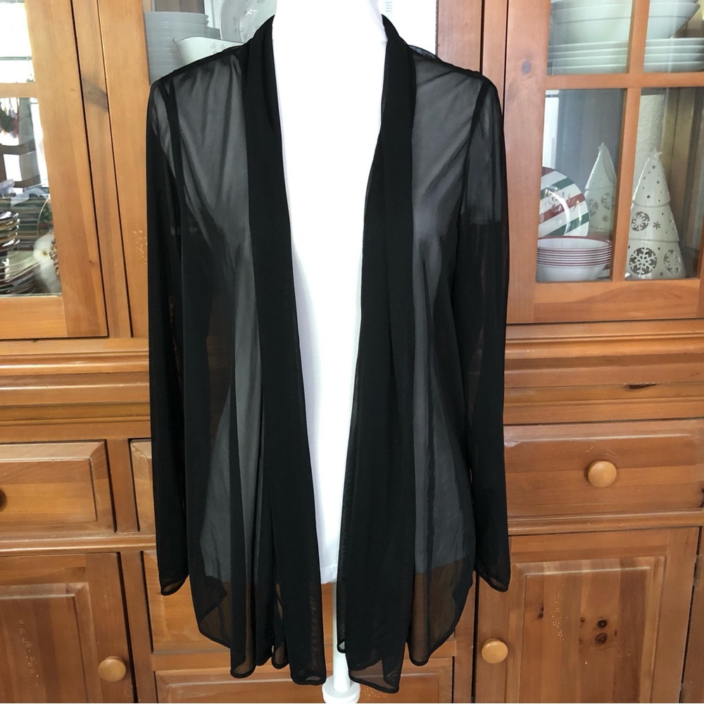 NWT S Levine Drape Front Coverup